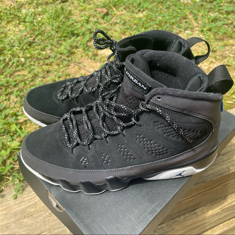 AIR JORDAN 9 RETRO 'RACER BLUE' size 9.